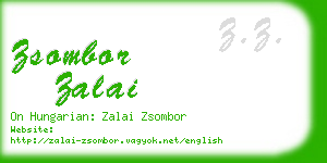 zsombor zalai business card